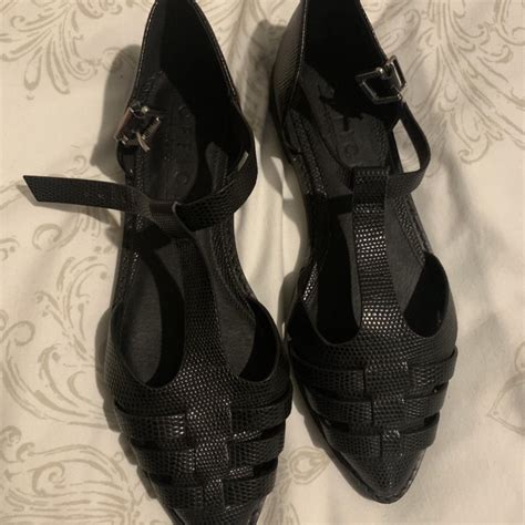 Office shoes/sandals Black Brand new Size 4 For more... - Depop