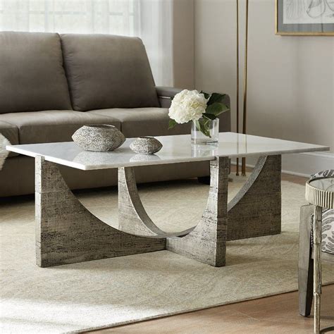 Coffee Table | Coffee table, Faux marble coffee table, Center table living room