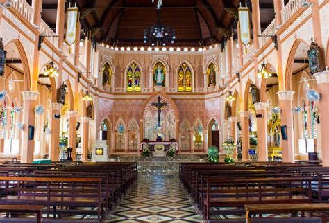 CSFOTO 6x4ft Background for Inside of St Maria Church Photography Backdrop Interior Grand Church ...