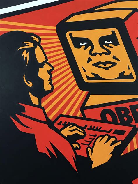 For Sale: Shepard Fairey “Website” (1999) Print Obey Poster • Urban Art Association