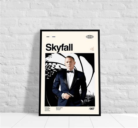 James Bond 007: Skyfall Movie Poster, James Bond Poster sold by Dormé ...