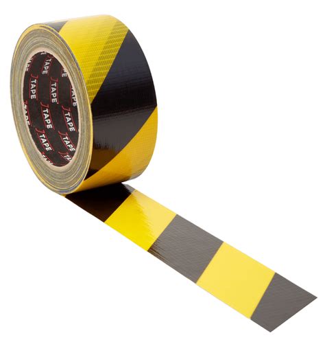 Black & Yellow Hazard Tape | Safety Marking Tape | JTAPE