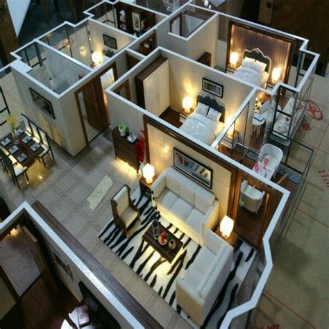 Pin by Fer Peralta on Maquetas completas | Architecture model house, Interior design layout ...