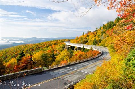 Linn Cove Viaduct in Fall - Blue Ridge Parkway - Photo of the Day ...