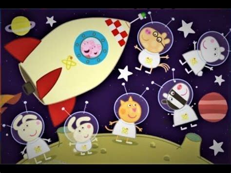 Peppa Pig With Friends In Space Puzzle - YouTube | Peppa pig teddy, Peppa pig, Peppa