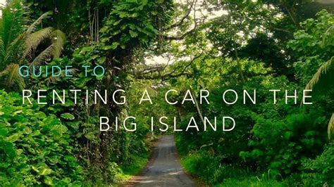 Best Rental Car booking tips for the Big Island (Kona + Hilo) | Hawaii