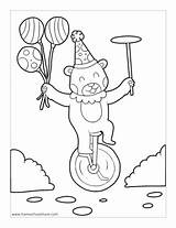 Circus Ring Master Coloring Pages sketch template