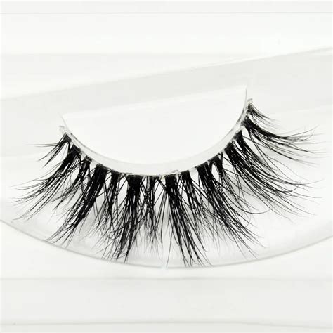 Visofree Mink Lashes 3D Mink Eyelashes Invisible Band Natural Black Mink False Eyelash Full ...