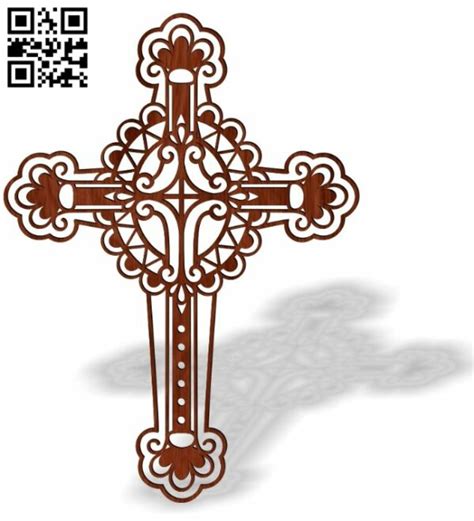 Cross E0017750 file cdr and dxf free vector download for Laser cut