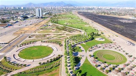 Bicentenario park of Los Cerrillos in Santiago, Chile | Bicentennial ...