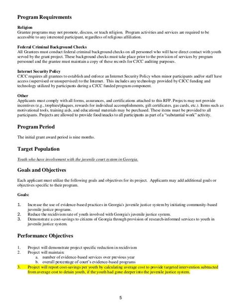 Juvenile justice delinquency prevention and treatment programs rfp (3)