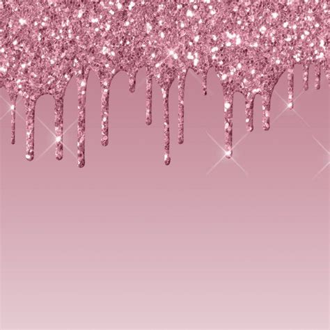 Pink Dripping Glitter Pillow Sham by Robert's Abstracts | Pink glitter background, Pink glitter ...