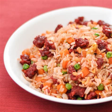 Chinese Sausage Fried Rice — My Love For Cooking