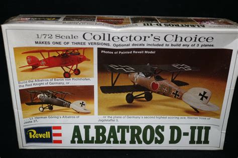 Revell Collectors Albatros D-III D 3 Sealed 1/72 Scale Airplane Model ...