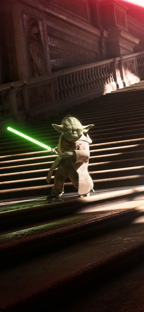 1125x2436 Yoda Vs Darth Vader Star Wars Battlefront 2 Iphone XS,Iphone 10,Iphone X Wallpaper, HD ...