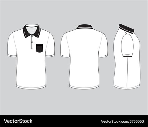 Polo shirt design templates Royalty Free Vector Image