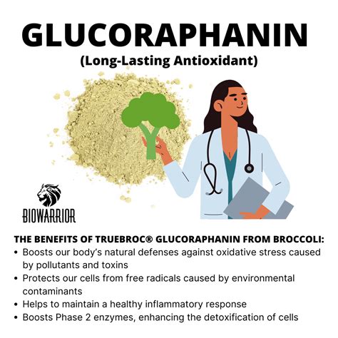 Biowarrior - THE BENEFITS OF TRUEBROC® GLUCORAPHANIN FROM...