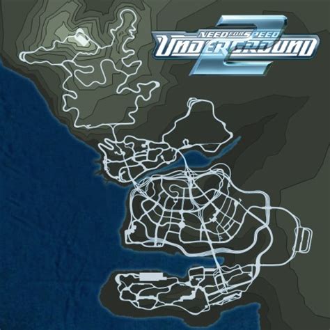 mapa do need for speed underground 2 ~ need dicas