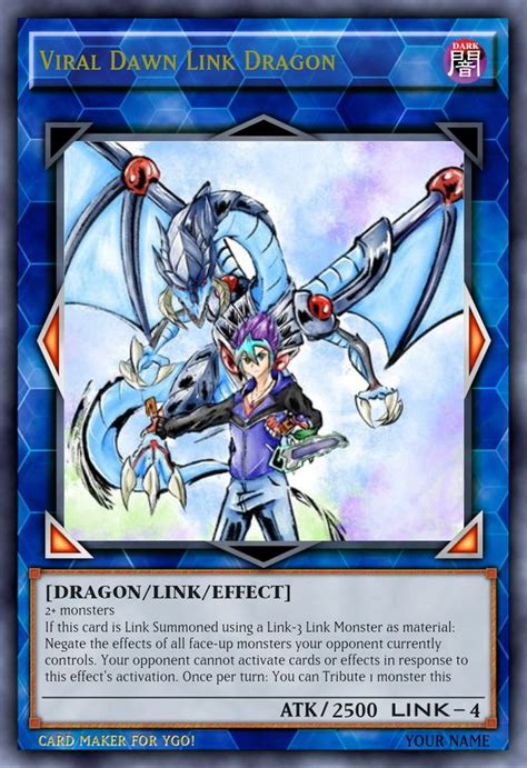 Viral Dawn Dragon | Yugioh cards, Yugioh, Card maker