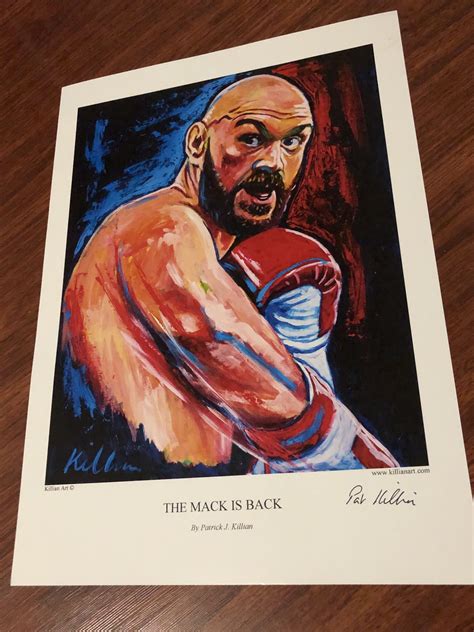 The Mack Is Back By Patrick J. Killian | Art, Sketch inspiration, Tyson fury