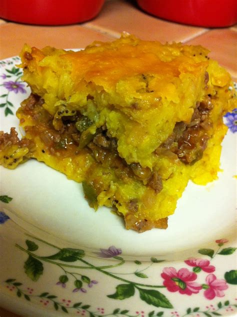 a piece of casserole sitting on top of a plate