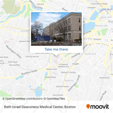 How to get to Beth Israel Deaconess Medical Center in Boston by bus, subway or train?