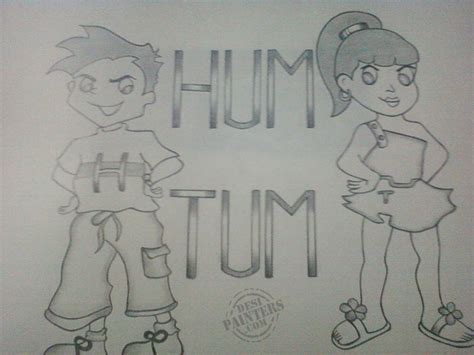 Top 165+ Hum tum cartoon drawing - Tariquerahman.net