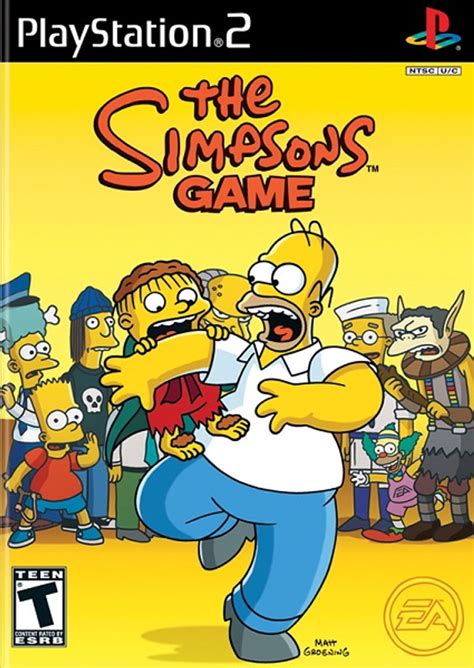 The Simpson's Game PS2 Game Playstation 2 For Sale | DKOldies