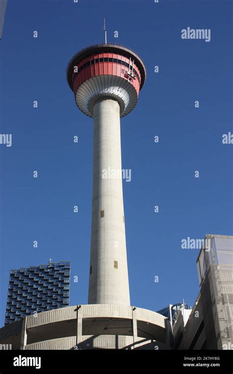 The Calgary Tower in downtown Calgary, Alberta, Canada Stock Photo - Alamy