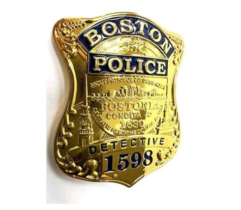 BOSTON POLICE BADGE