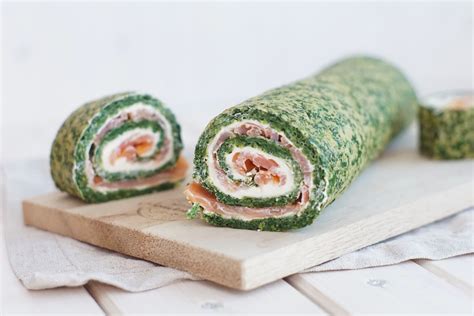 Spinat Lachs Rolle - zimzimmer