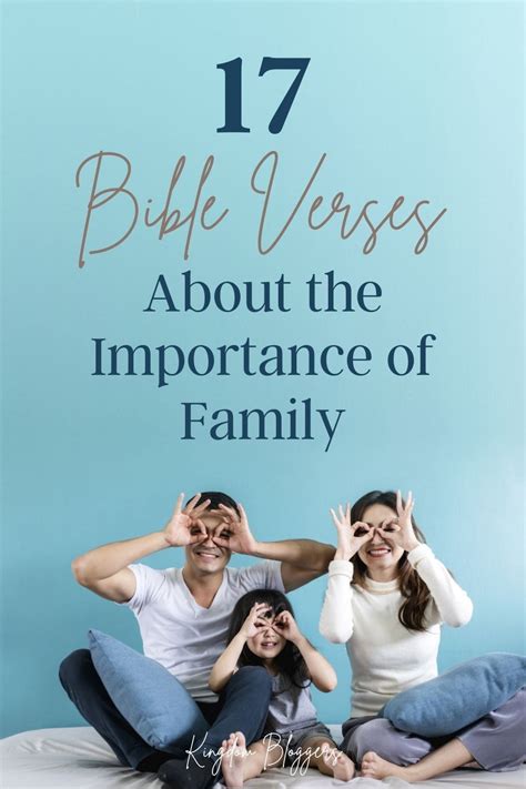 17 Bible Verses About Family Importance