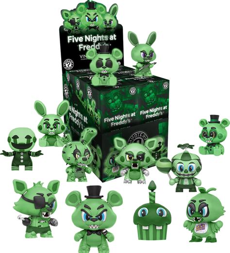 FUNKO Fnaf Glow-in-the-Dark Mystery Minis Series 1 | FNaF Merch Wiki | Fandom