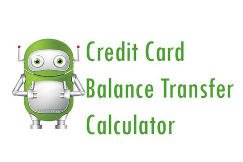 Credit Card Balance Transfer Calculator - Pay My Bill Guru