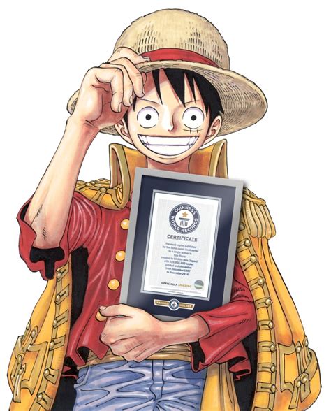 （写真）『ONE PIECE』ギネス世界記録認定 記念イラスト公開＆連載開始号を復刻配信 - コミック - ニュース ｜クランクイン！