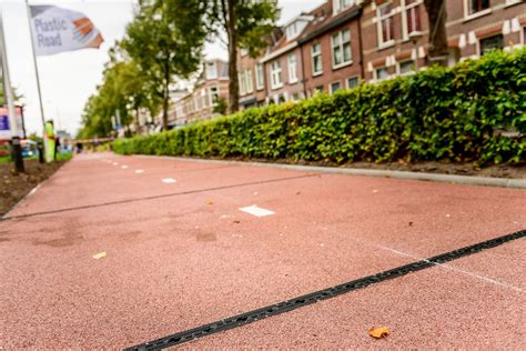 World's First Recycled Plastic Bike Path Opens in the Netherlands