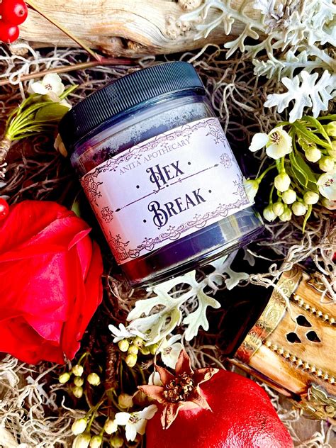 4oz Hex Break Uncrossing Candle, Witches Spell Candle, Spell Candle, Anita Apothecary ...