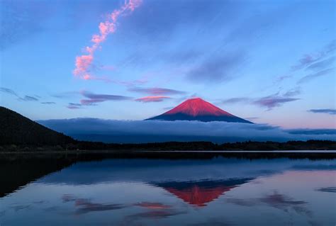 Picture of the Day: Red Fuji Sunset » TwistedSifter