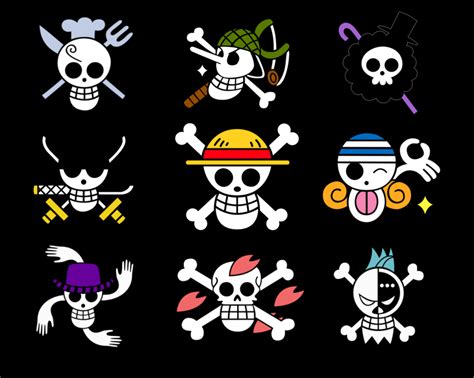 One Piece Pirate Flags by naruko6783 on DeviantArt