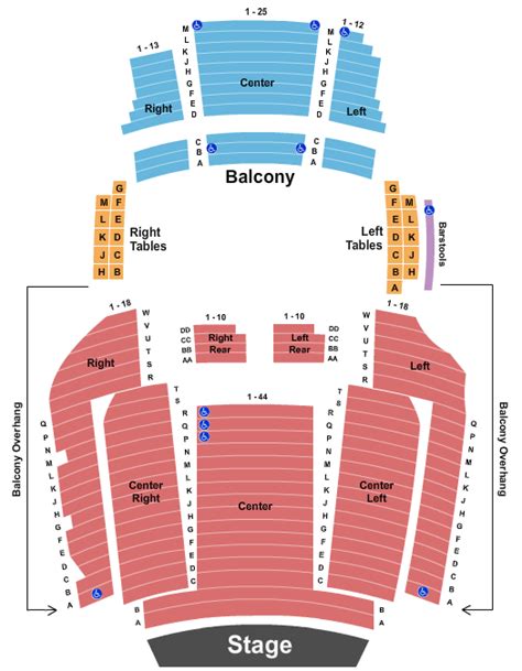 Hard Rock Orlando Live Seating Chart | Elcho Table