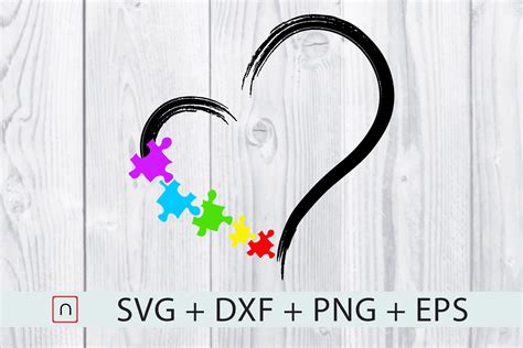 Free Heart Puzzle Svg 67 SVG PNG EPS DXF File