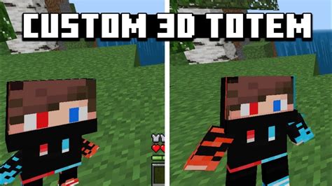 Custom 3D Totem’s Texture Pack (1.20, 1.19) – MCPE/Bedrock - Aadhu.com