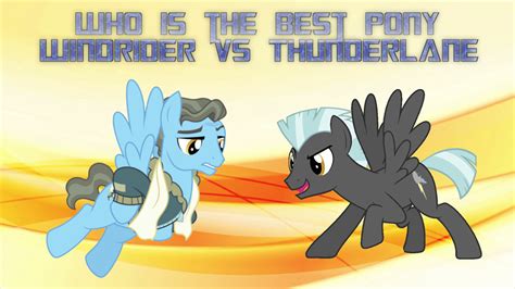 Wonderbolts: Windrider vs Thunderlane - My Little Brony - my little ...