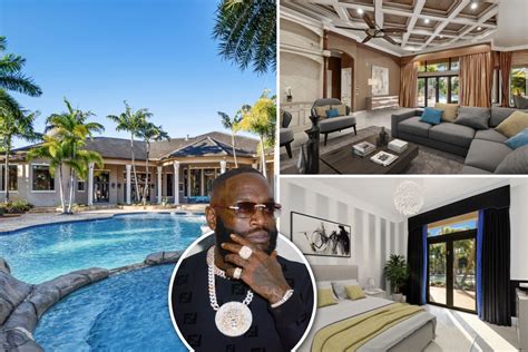 Inside Rick Ross' massive $3.5M Miami mansion featuring resort-style ...