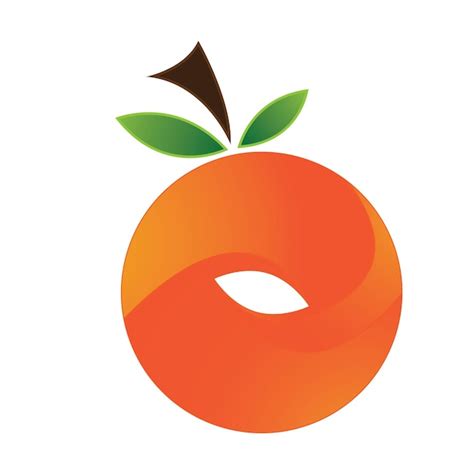 Premium Vector | Orange logo design