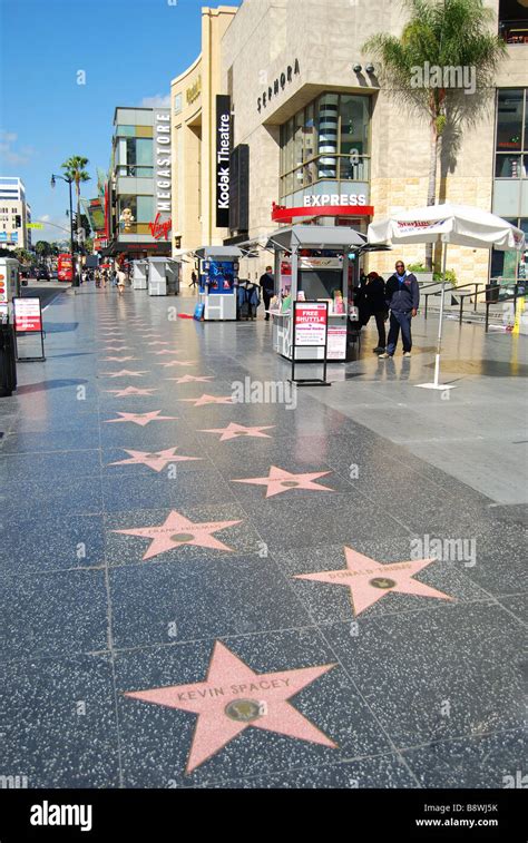 Hollywood Walk of Fame, Hollywood Boulevard, Hollywood, Los Angeles ...