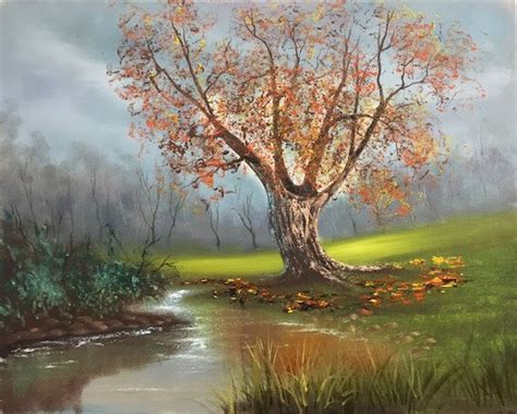 Join Marion Dutton in this stunning oil painting of an old oak tree in ...