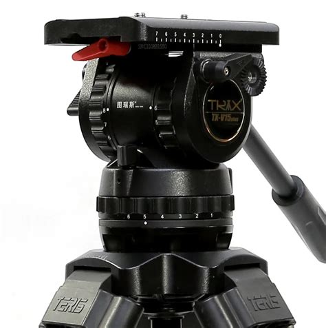 TS150 Professional New Tripod Head Fluid Head Quick release Design Head for DSLR Camera ...