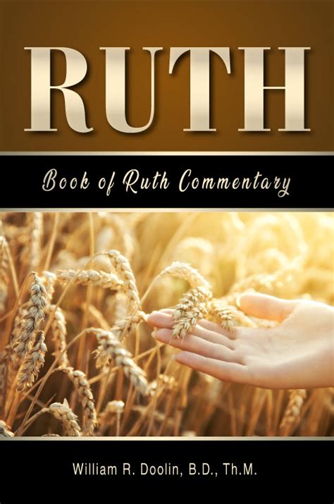 RUTH: Book of Ruth Commentary - Christian Publisher - Trust House ...