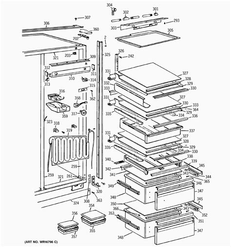 Ge Monogram Refrigerator Parts Diagram